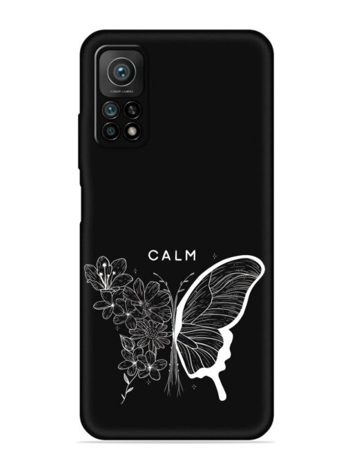 Calm Embossed Soft Silicone Case for Xiaomi Mi 10T Pro (5G) Zapvi