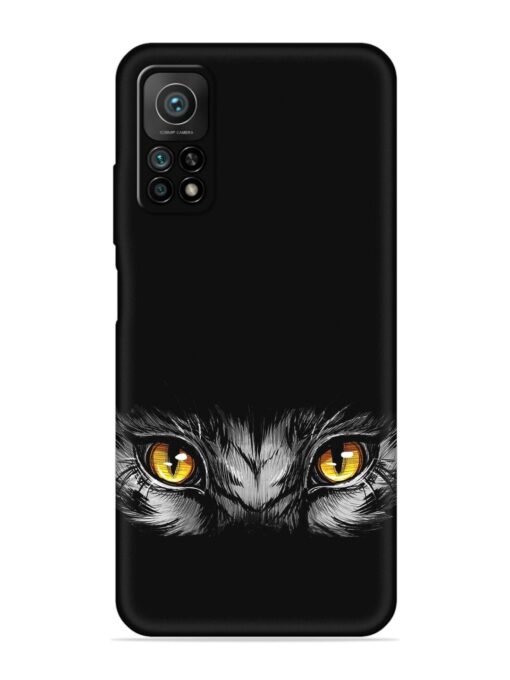 Scary Eye Embossed Soft Silicone Case for Xiaomi Mi 10T Pro (5G)