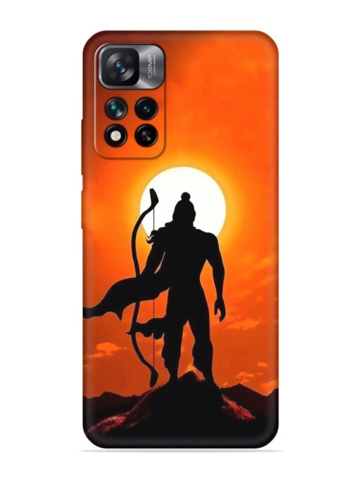 Shree Ram Embossed Soft Silicone Case for Xiaomi Mi 11I (5G)