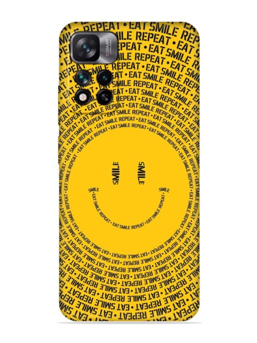 Smiley Embossed Soft Silicone Case for Xiaomi Mi 11I (5G)