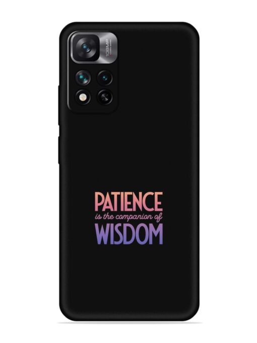 Patience Is The Embossed Soft Silicone Case for Xiaomi Mi 11I (5G)