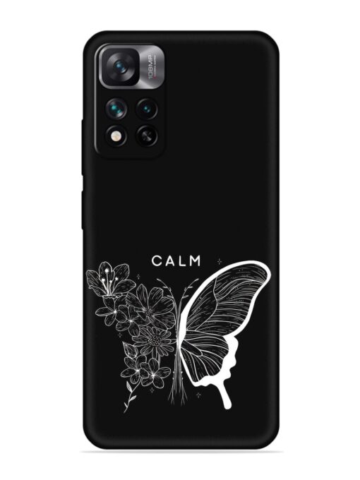 Calm Embossed Soft Silicone Case for Xiaomi Mi 11I Hypercharge (5G)