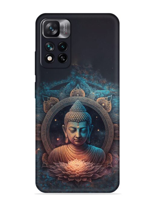 Gautam Buddha Embossed Soft Silicone Case for Xiaomi Mi 11I Hypercharge (5G)