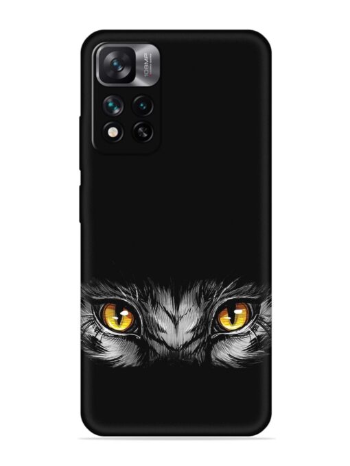 Scary Eye Embossed Soft Silicone Case for Xiaomi Mi 11I Hypercharge (5G) Zapvi