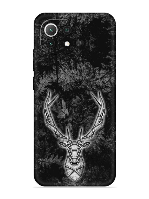 Ancient Deer Embossed Soft Silicone Case for Xiaomi Mi 11 Lite Zapvi