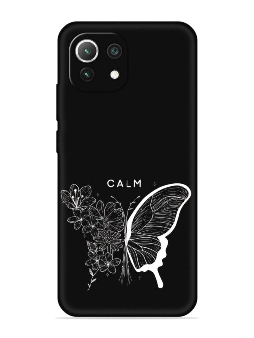 Calm Embossed Soft Silicone Case for Xiaomi Mi 11 Lite Zapvi