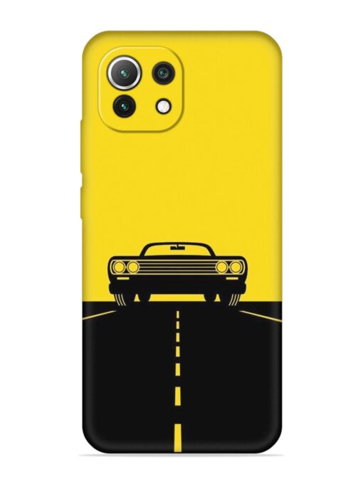 Classic Car Embossed Soft Silicone Case for Xiaomi Mi 11 Lite Zapvi