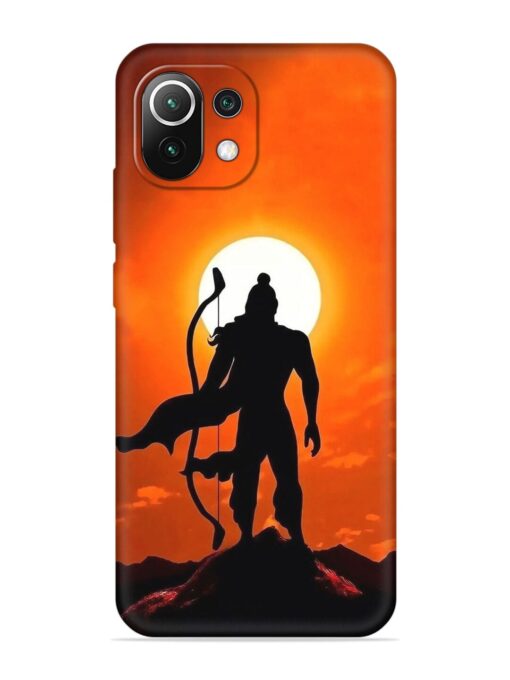 Shree Ram Embossed Soft Silicone Case for Xiaomi Mi 11 Lite Ne (5G)