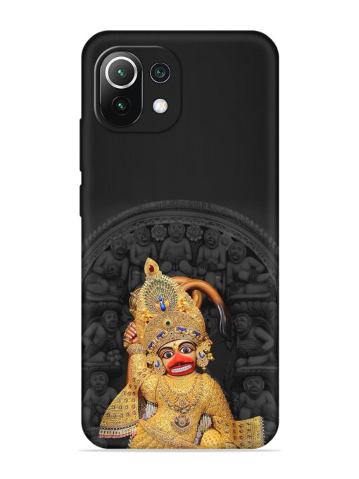 Indian Gold Hanuman Embossed Soft Silicone Case for Xiaomi Mi 11 Lite Ne (5G) Zapvi