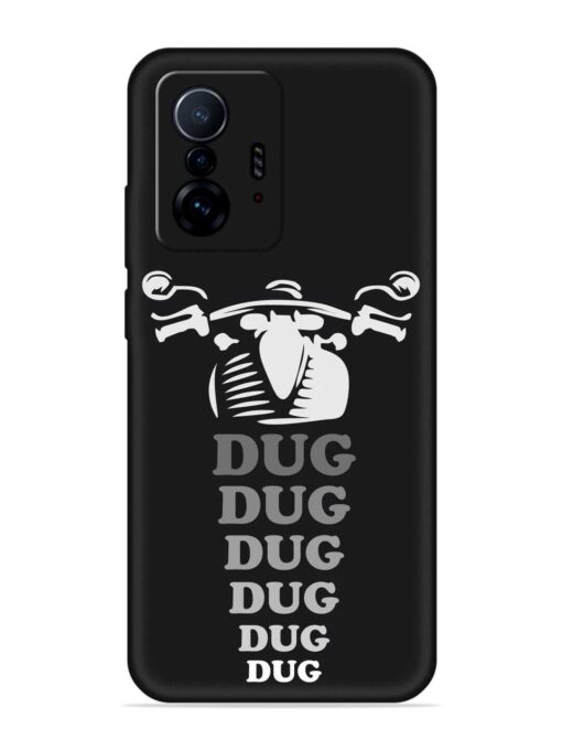 Dug Dug Dug Embossed Soft Silicone Case for Xiaomi Mi 11T Pro (5G)