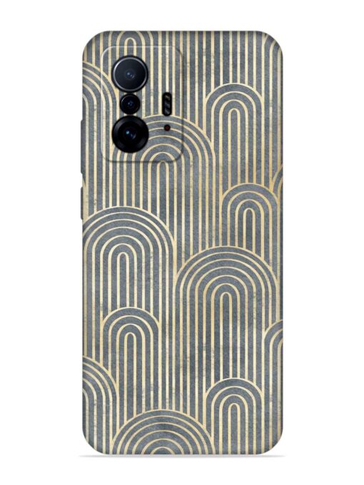 Art Deco Style Embossed Soft Silicone Case for Xiaomi Mi 11T Pro (5G) Zapvi