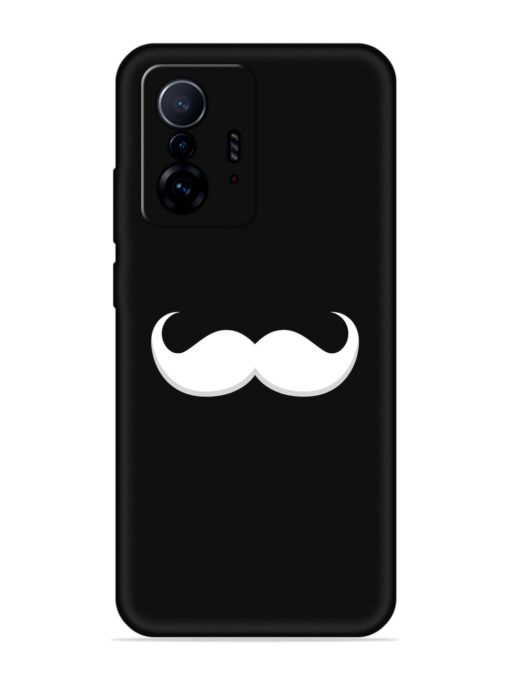 Mustache Vector Embossed Soft Silicone Case for Xiaomi Mi 11T Pro (5G) Zapvi