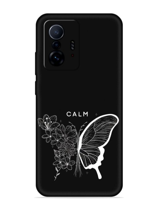 Calm Embossed Soft Silicone Case for Xiaomi Mi 11T Pro (5G) Zapvi