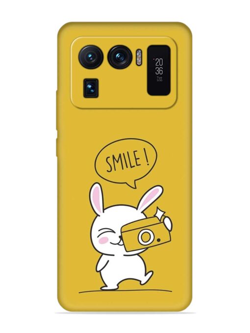 Hey Smile Please Embossed Soft Silicone Case for Xiaomi Mi 11 Ultra