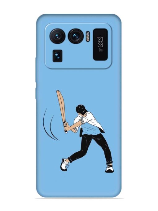 Cricket Gully Boy Embossed Soft Silicone Case for Xiaomi Mi 11 Ultra