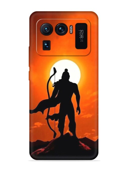 Shree Ram Embossed Soft Silicone Case for Xiaomi Mi 11 Ultra