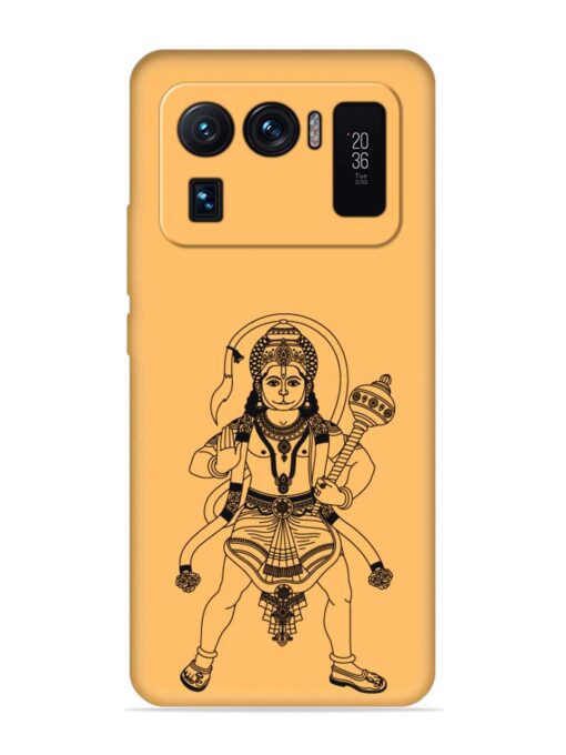 Indian God Hanuman Embossed Soft Silicone Case for Xiaomi Mi 11 Ultra