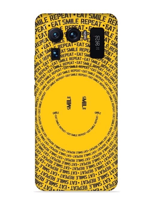 Smiley Embossed Soft Silicone Case for Xiaomi Mi 11 Ultra