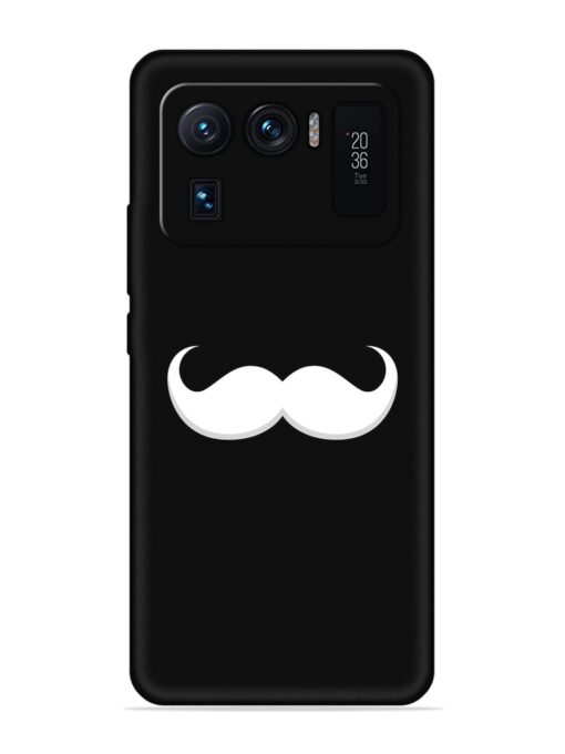 Mustache Vector Embossed Soft Silicone Case for Xiaomi Mi 11 Ultra Zapvi