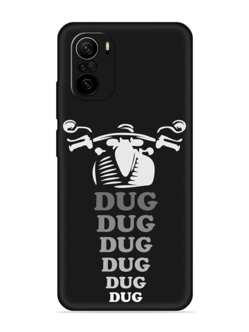 Dug Dug Dug Embossed Soft Silicone Case for Xiaomi Mi 11X (5G) Zapvi