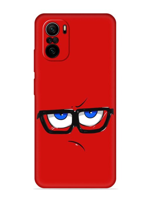 Rad Angry Face Embossed Soft Silicone Case for Xiaomi Mi 11X (5G)