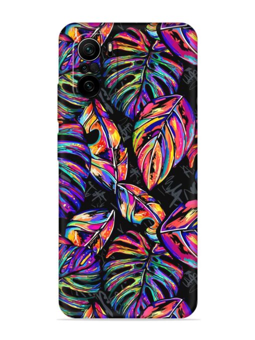 Tropical Seamless Vector Embossed Soft Silicone Case for Xiaomi Mi 11X (5G) Zapvi