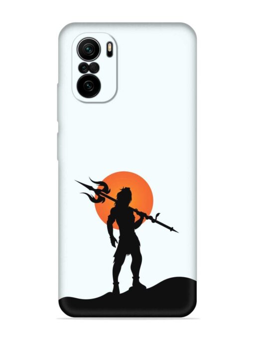 Lord Mahadev Trendy Embossed Soft Silicone Case for Xiaomi Mi 11X (5G)