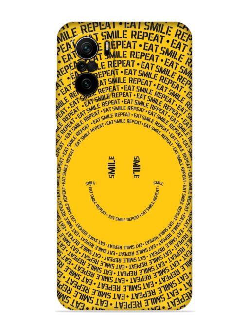 Smiley Embossed Soft Silicone Case for Xiaomi Mi 11X (5G) Zapvi