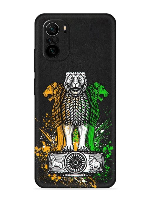 Pillars Of Ashoka Embossed Soft Silicone Case for Xiaomi Mi 11X (5G) Zapvi