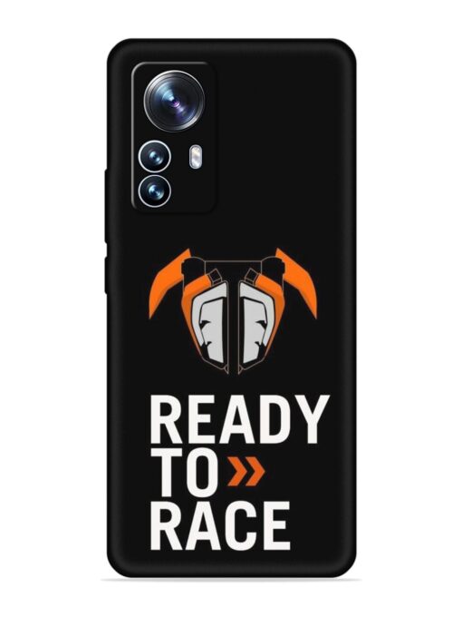 Ready To Race Embossed Soft Silicone Case for Xiaomi Mi 12 Pro (5G) Zapvi