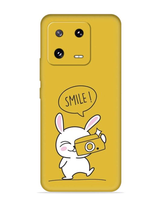 Hey Smile Please Embossed Soft Silicone Case for Xiaomi Mi 13 Pro (5G)