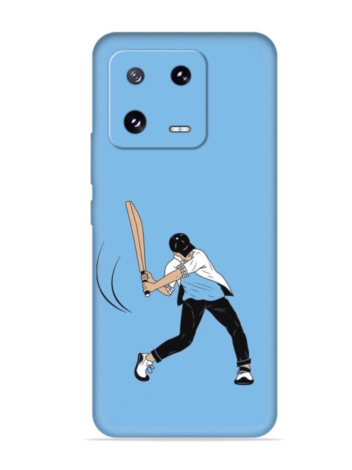 Cricket Gully Boy Embossed Soft Silicone Case for Xiaomi Mi 13 Pro (5G)