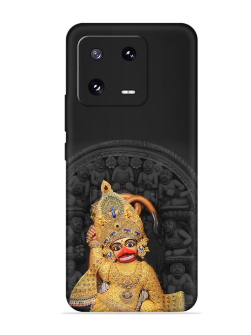 Indian Gold Hanuman Embossed Soft Silicone Case for Xiaomi Mi 13 Pro (5G)