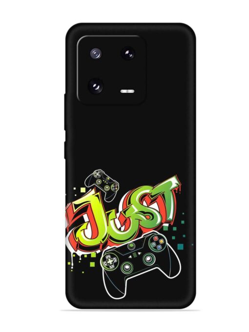 Graffiti Gamepad Illustration Embossed Soft Silicone Case for Xiaomi Mi 13 Pro (5G) Zapvi