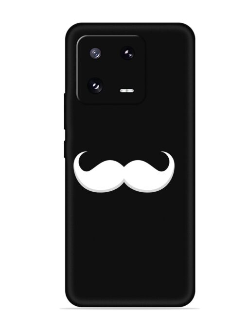 Mustache Vector Embossed Soft Silicone Case for Xiaomi Mi 13 Pro (5G)