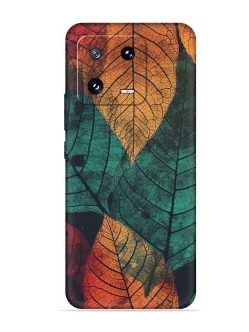 Leaves Artwork Embossed Soft Silicone Case for Xiaomi Mi 13 Pro (5G)