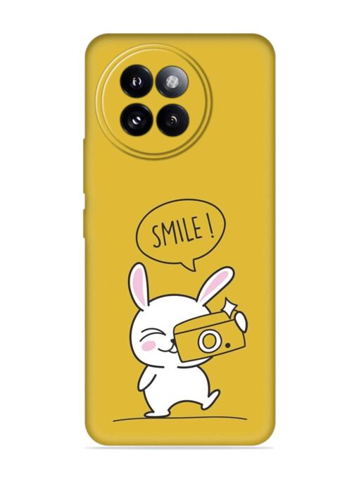 Hey Smile Please Embossed Soft Silicone Case for Xiaomi Mi 14 Civi (5G) Zapvi