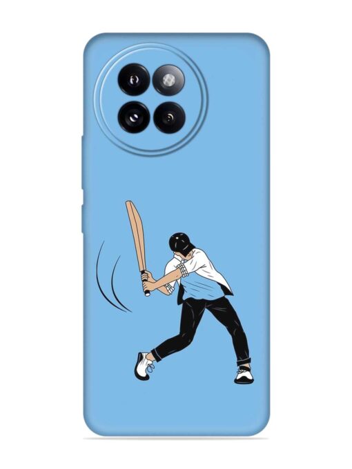 Cricket Gully Boy Embossed Soft Silicone Case for Xiaomi Mi 14 Civi (5G) Zapvi