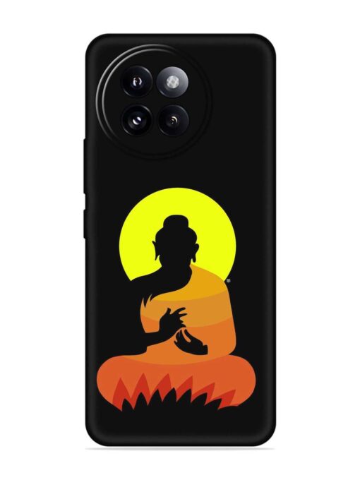 Buddha Art Black Embossed Soft Silicone Case for Xiaomi Mi 14 Civi (5G)