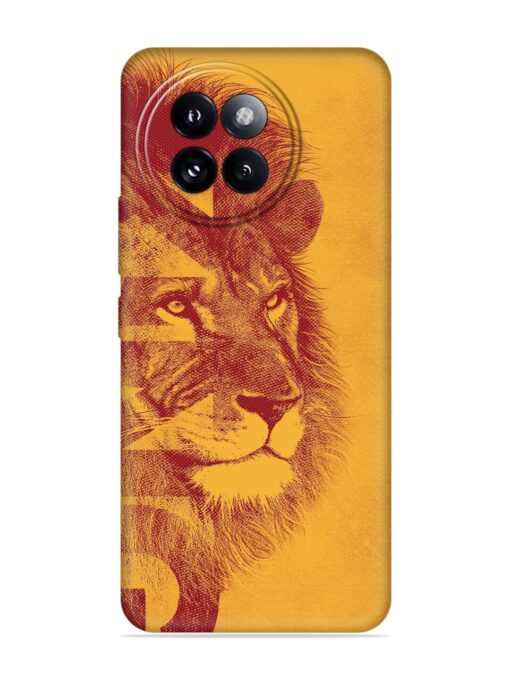 Gold Lion Crown Art Embossed Soft Silicone Case for Xiaomi Mi 14 Civi (5G) Zapvi