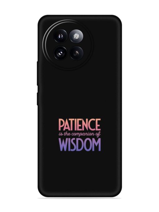 Patience Is The Embossed Soft Silicone Case for Xiaomi Mi 14 Civi (5G) Zapvi