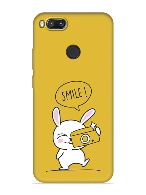 Hey Smile Please Embossed Soft Silicone Case for Xiaomi Mi A1