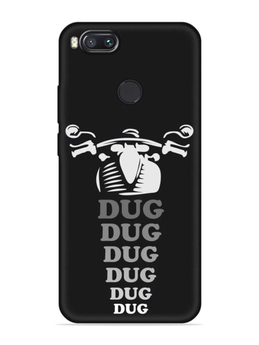 Dug Dug Dug Embossed Soft Silicone Case for Xiaomi Mi A1 Zapvi