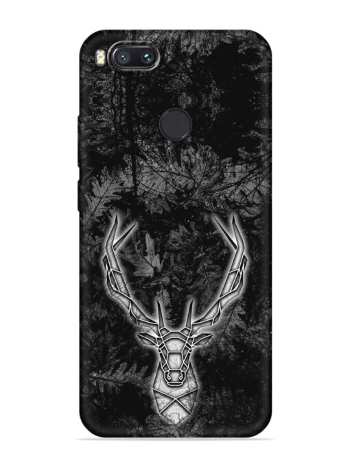 Ancient Deer Embossed Soft Silicone Case for Xiaomi Mi A1 Zapvi