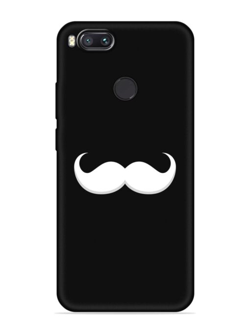 Mustache Vector Embossed Soft Silicone Case for Xiaomi Mi A1 Zapvi