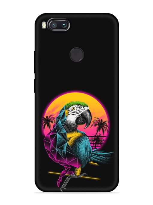 Rad Parrot Embossed Soft Silicone Case for Xiaomi Mi A1 Zapvi