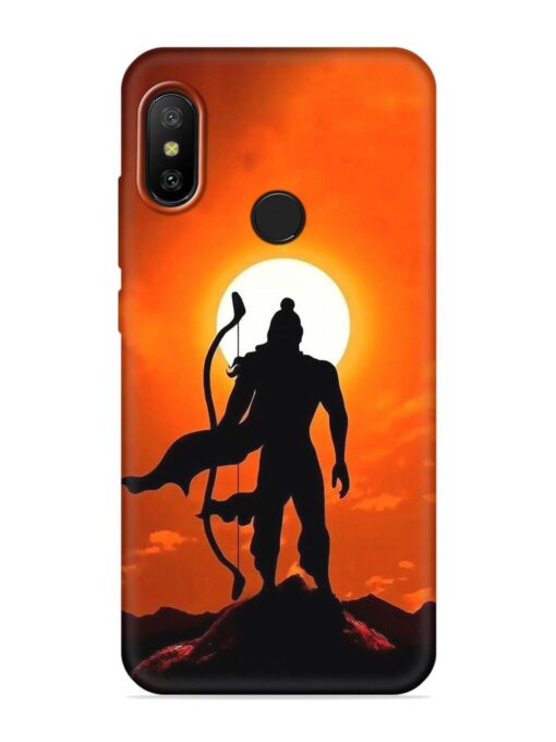 Shree Ram Embossed Soft Silicone Case for Xiaomi Mi A2