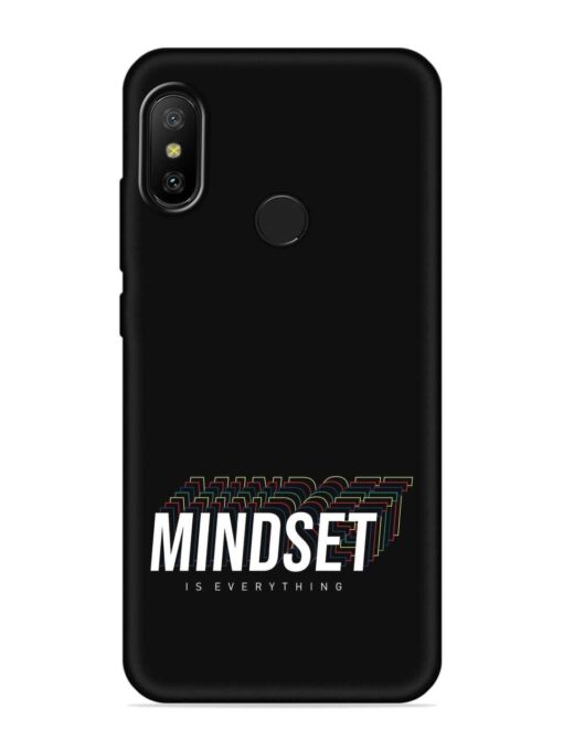 Mindset Everything Slogan Embossed Soft Silicone Case for Xiaomi Mi A2 Zapvi