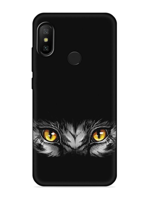 Scary Eye Embossed Soft Silicone Case for Xiaomi Mi A2