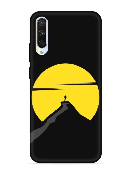 Black Ultra Vector Embossed Soft Silicone Case for Xiaomi Mi A3